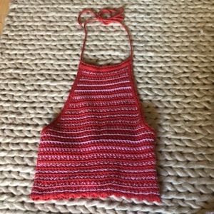 Urban outfitters crotchet halter